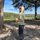 Oversized  Boyfriend Basic Tee - Olive