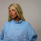 Psalms 46:5 Mockneck Sweatshirt - Sky Blue