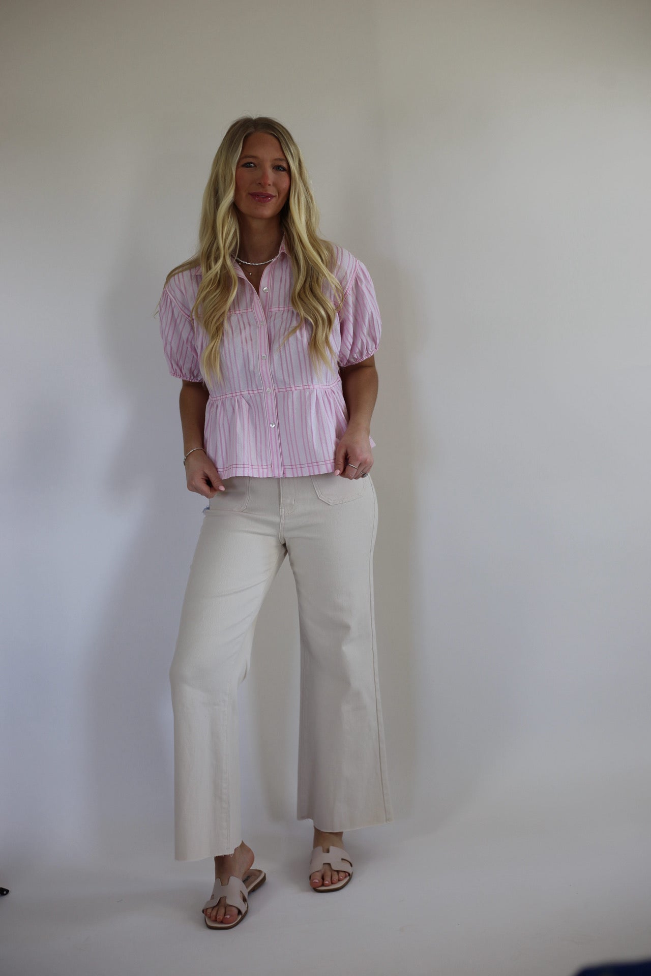 Honey Haven Button Down Top