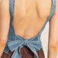 Lillie Sleeveless Denim Top
