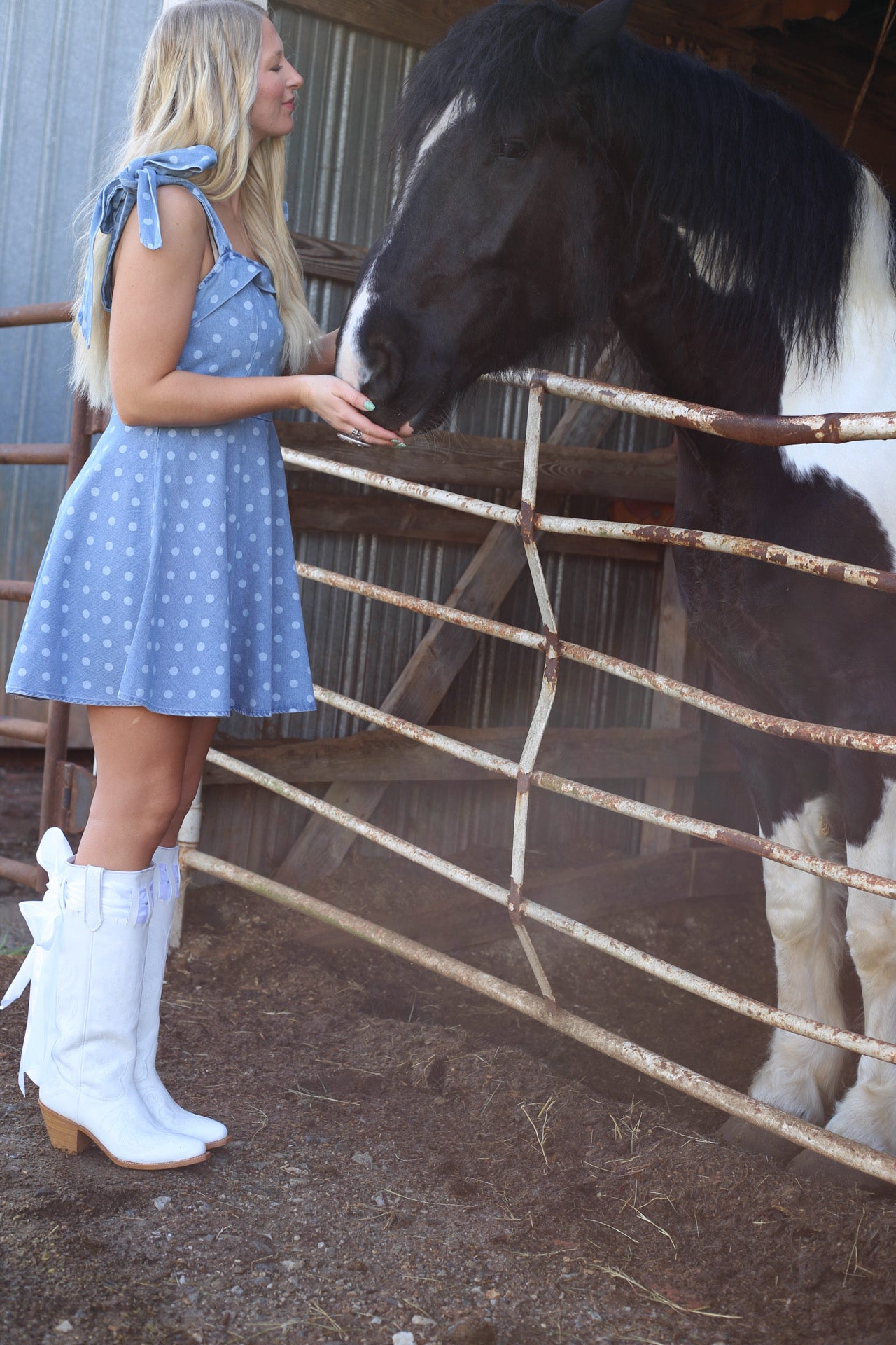 Mila Polka Dot Mini Dress
