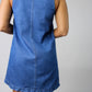 Roxi Ruffle Denim Mini Dress