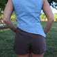 Camden Asymmetrical Denim Top