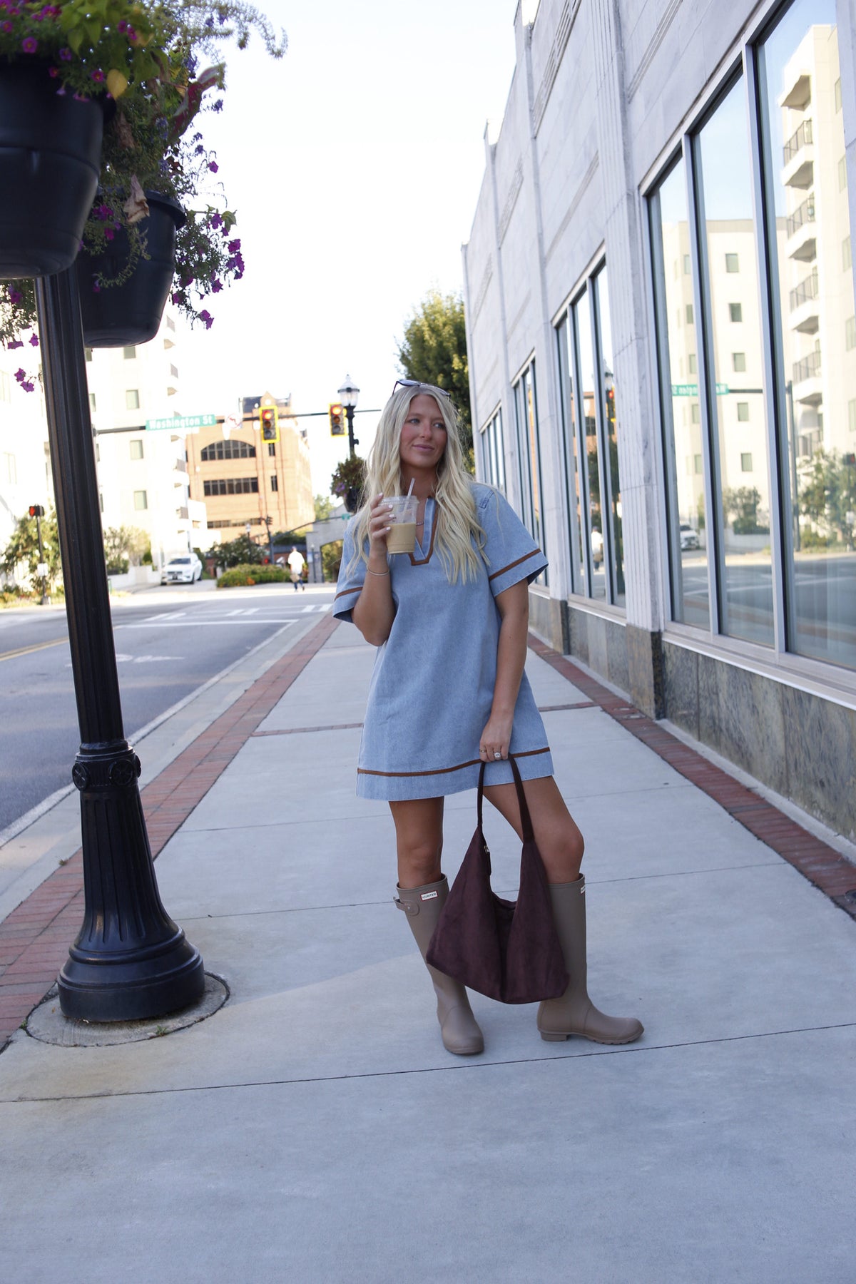 Mary Denim Dress