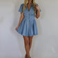 The Charlotte Dress - Light Denim