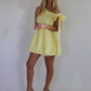 Golden Mini Dress - Butter
