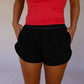 Lightweight Comfortable Gym Shorts - Black