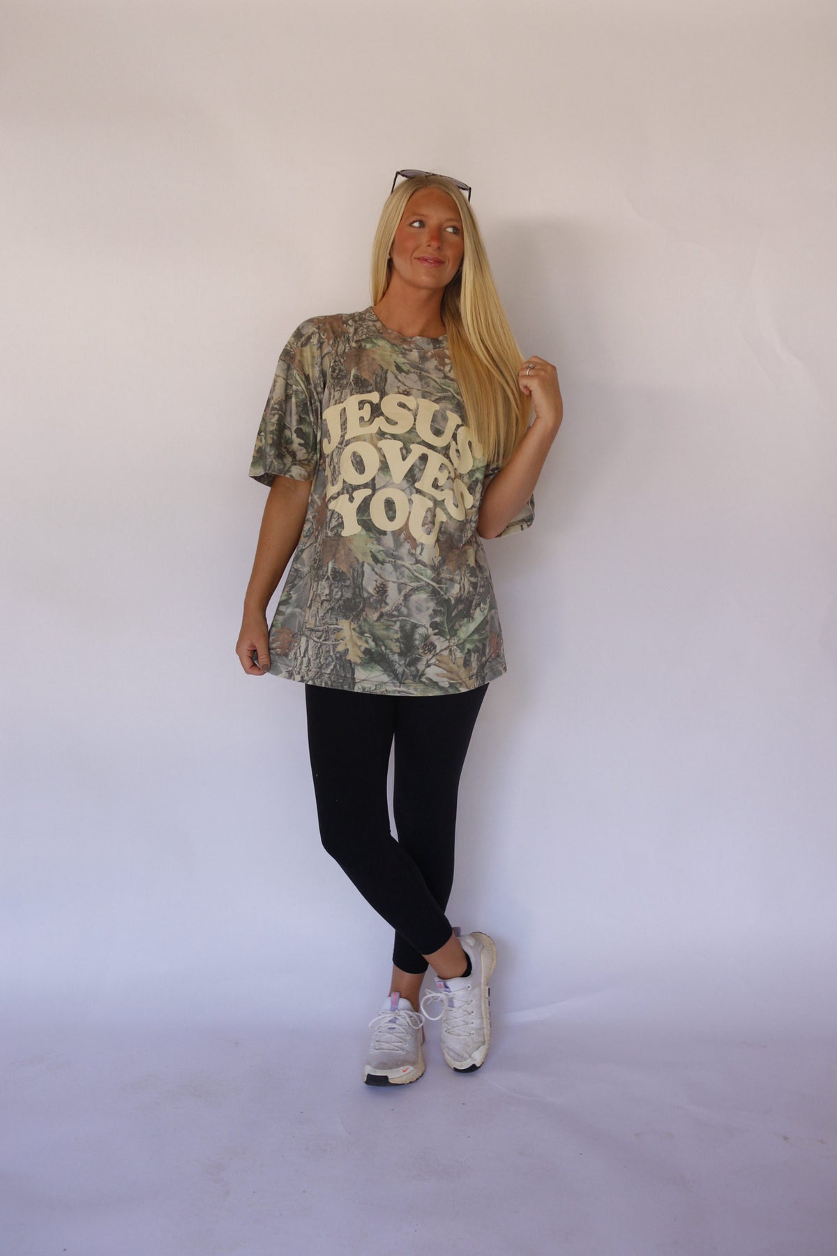 Jesus Loves You Camo Tee