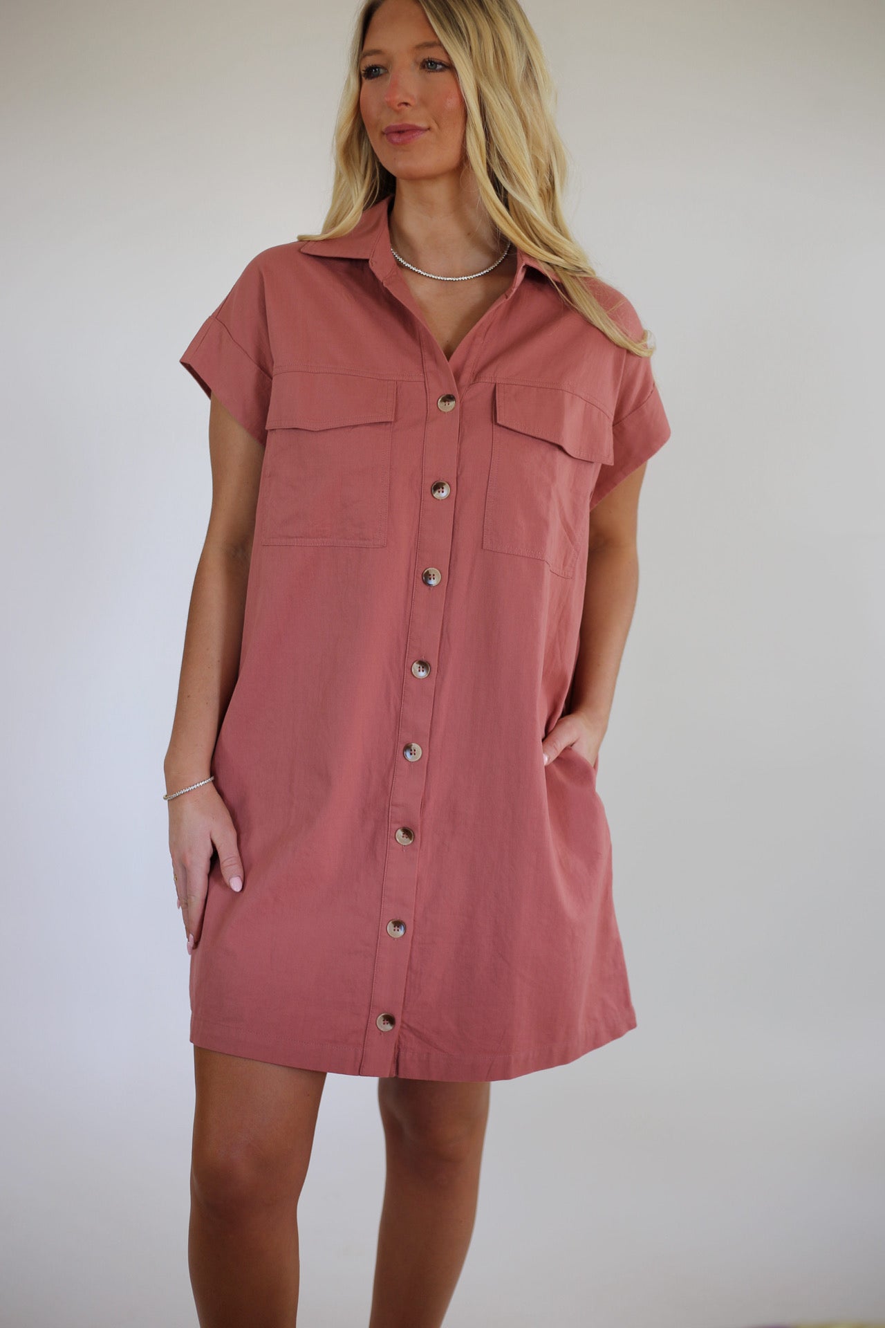 The Classic Airy Mini Dress