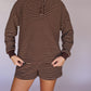 Darcy Striped Set - Brown