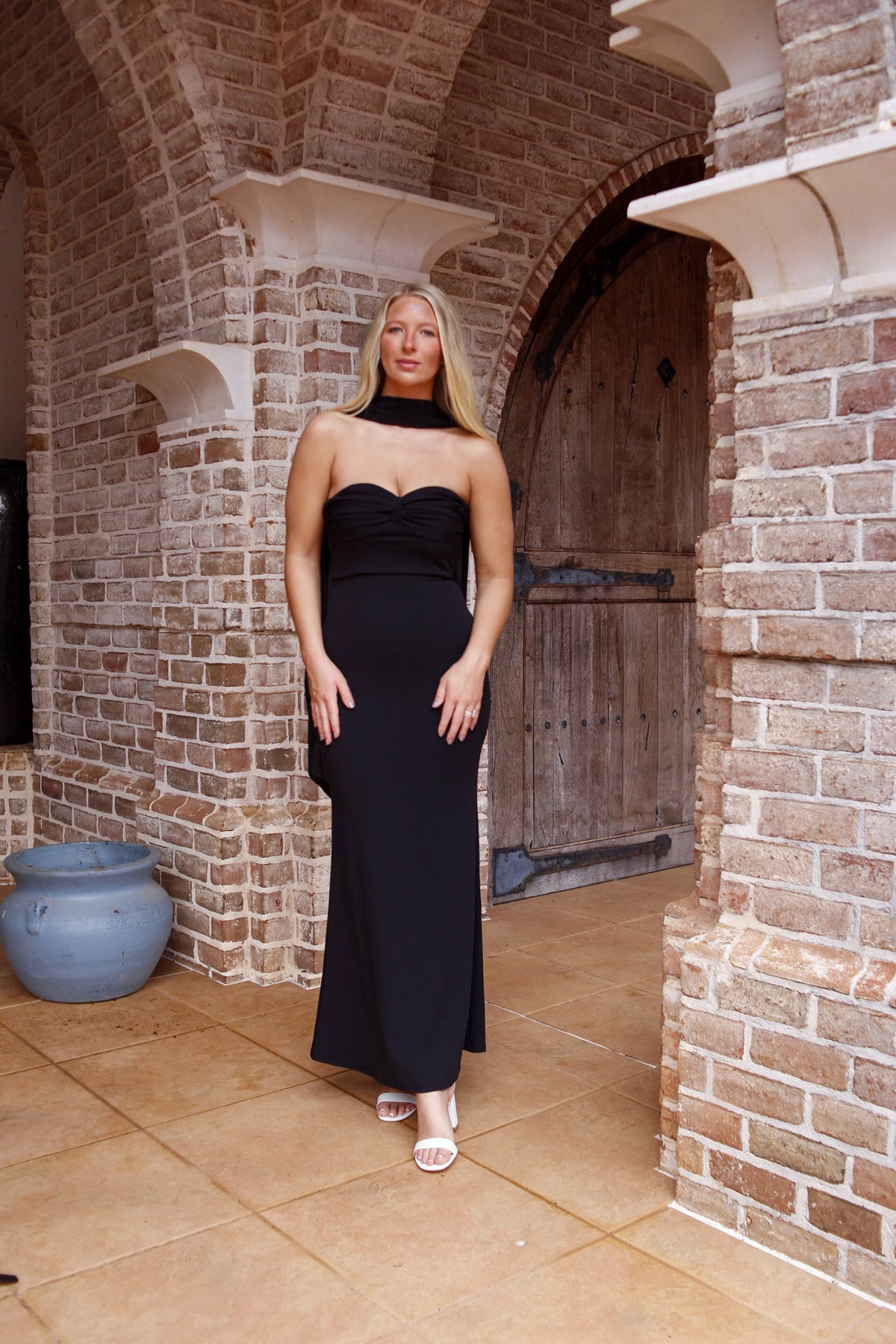 Smith Strapless Maxi Dress - Black