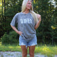 Wifey Bottomland Camo Tee Shirt