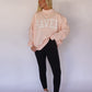 SAVED By Grace Mock Neck - Baby Pink