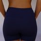 Solid Core Biker Shorts - Navy
