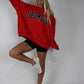 'Georgia & GA' Reversible Mockneck Sweatshirt - Red