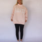 SAVED By Grace Mock Neck - Baby Pink