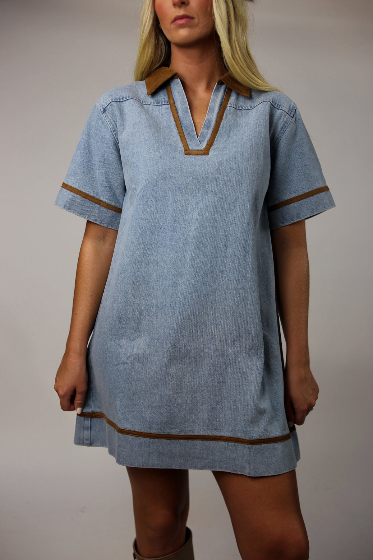 Mary Denim Dress