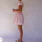 Polly Polka Dot Mini Dress - Pink