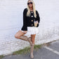 Kelsey Button Down Cardigan - Black