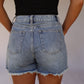 Dime High Rise Denim Short