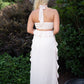 Sarah Halter Neck Maxi Dress