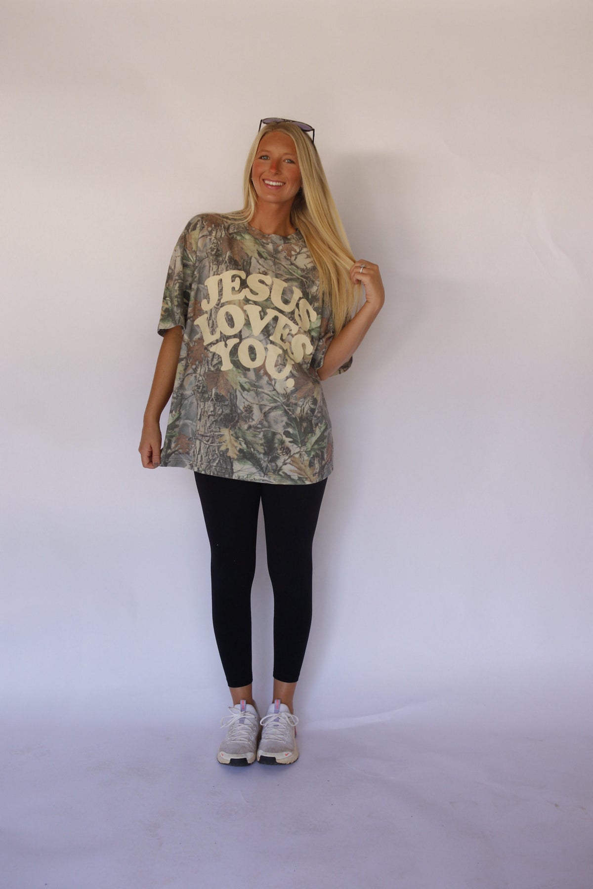 Jesus Loves You Camo Tee
