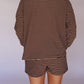 Darcy Striped Set - Brown