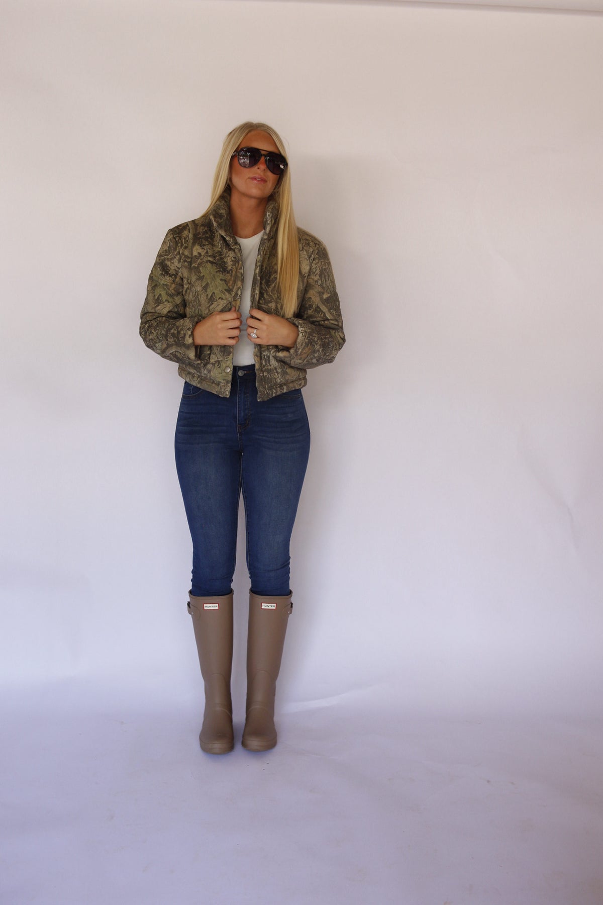 Camo Puffer Jacket