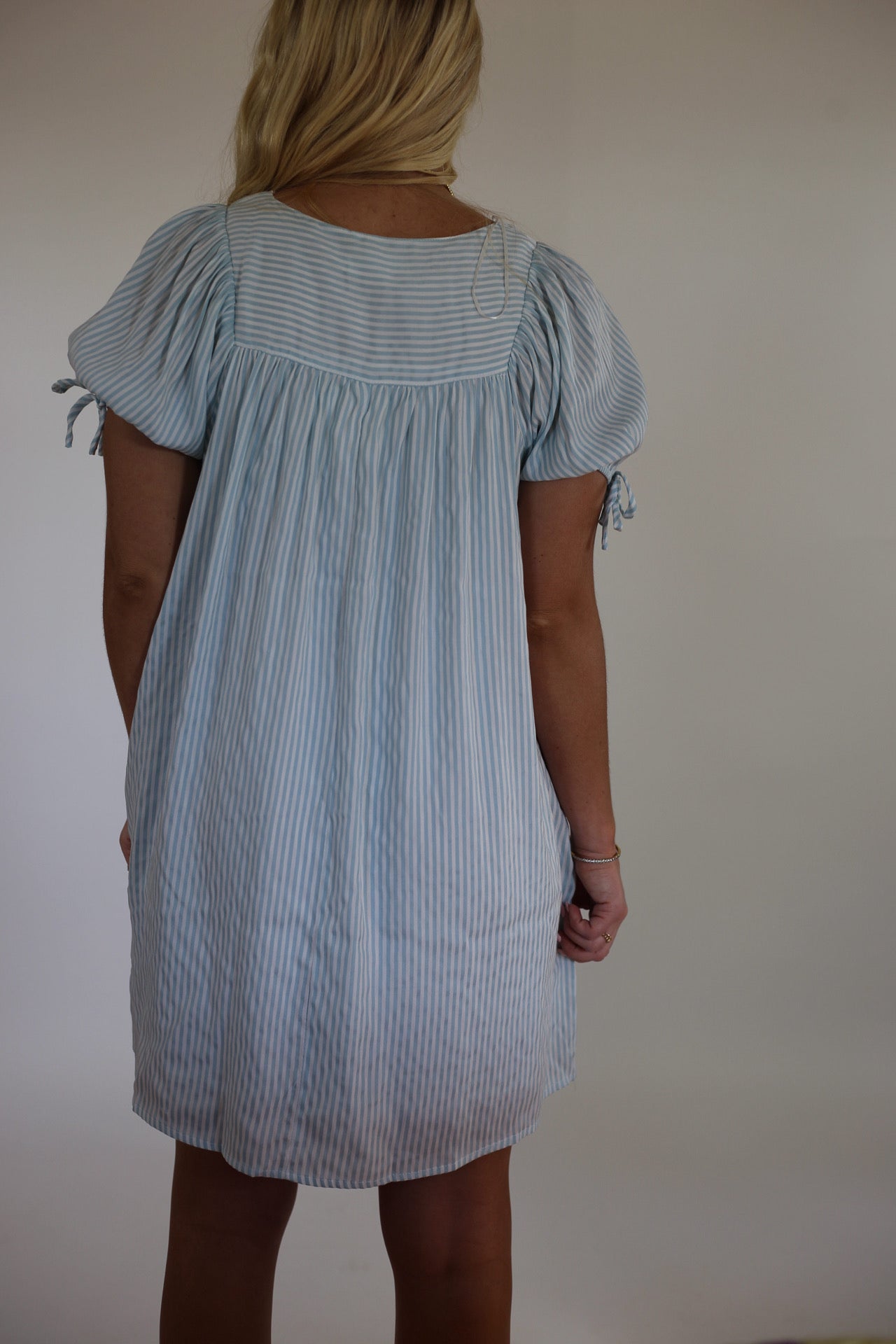 Brielle Stripped Mini Dress