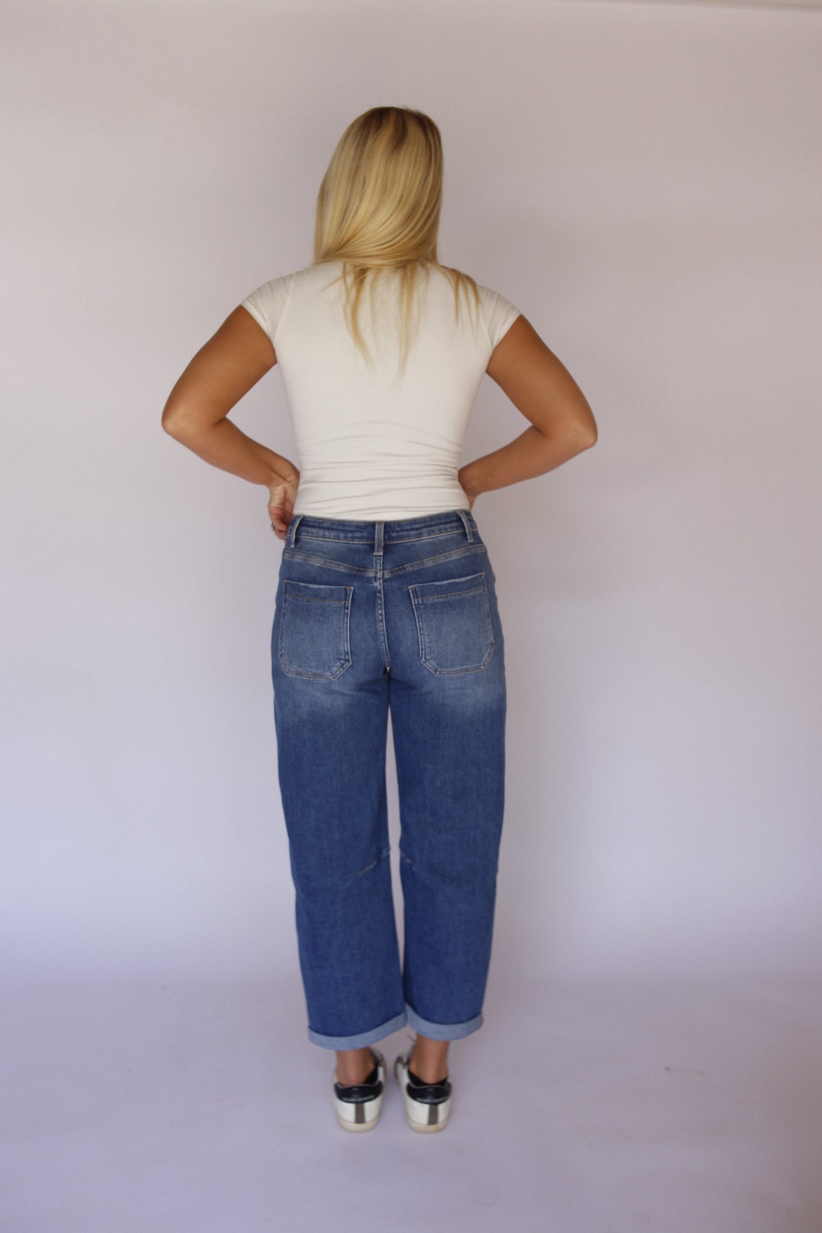 Sally Denim Barrel Jeans