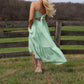 Kylee Midi Dress - Sage