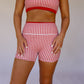 Double Layered Sports Bra -  Red