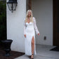 Lola Lace Maxi Dress - Ivory