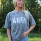 Wifey Bottomland Camo Tee Shirt