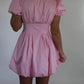 The Charlotte Dress - Baby Pink