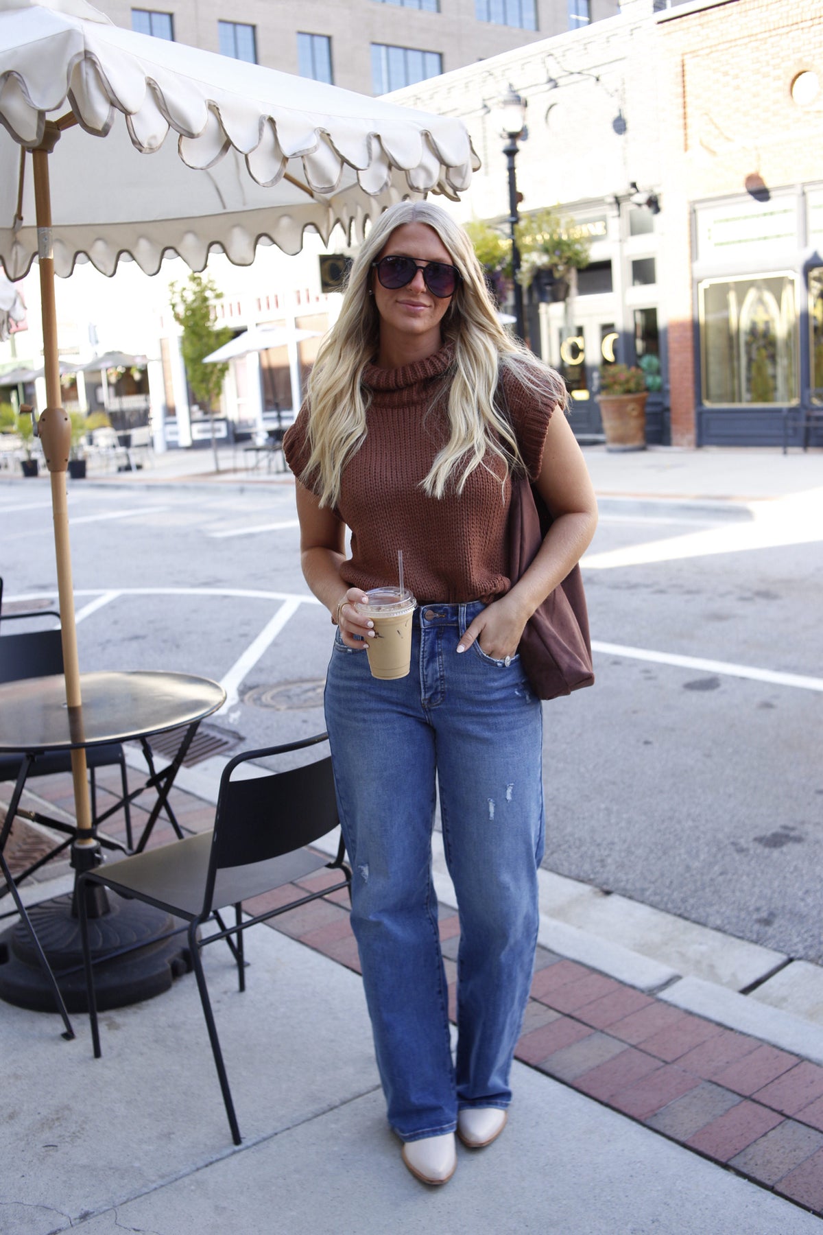 Angie Knit Turtleneck Sweater