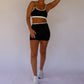 Double Layered Sports Bra - Black