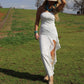 Camila Lace Maxi Dress - White