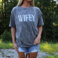 Wifey Bottomland Camo Tee Shirt