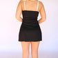 Harlow Contrast Romper - Black
