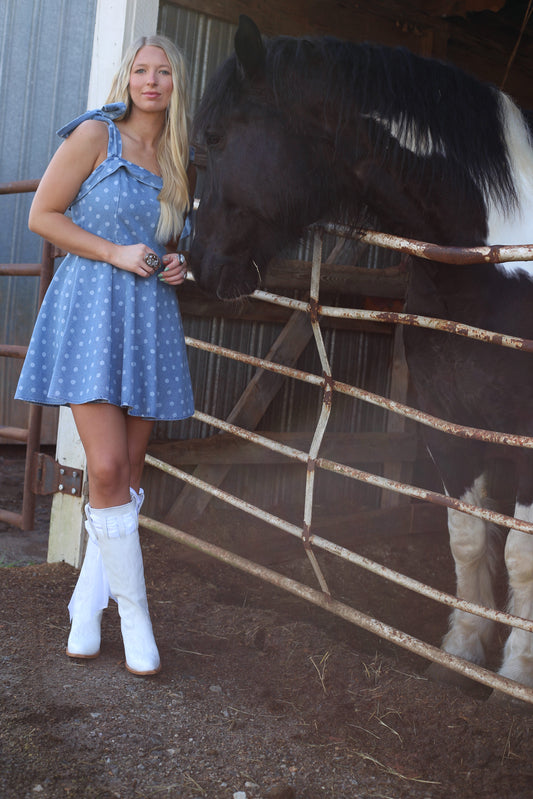 Mila Polka Dot Mini Dress
