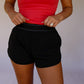 Lightweight Comfortable Gym Shorts - Black