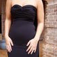 Smith Strapless Maxi Dress - Black