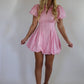 The Charlotte Dress - Baby Pink