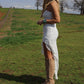 Camila Lace Maxi Dress - White