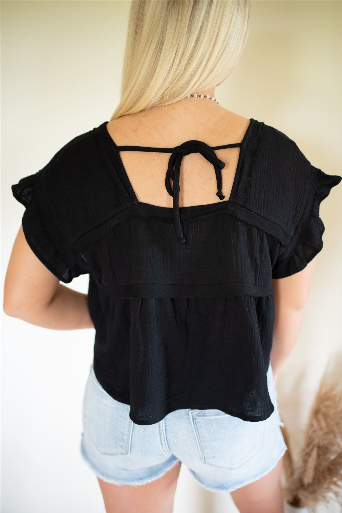 Fairway Babydoll Top FINAL SALE