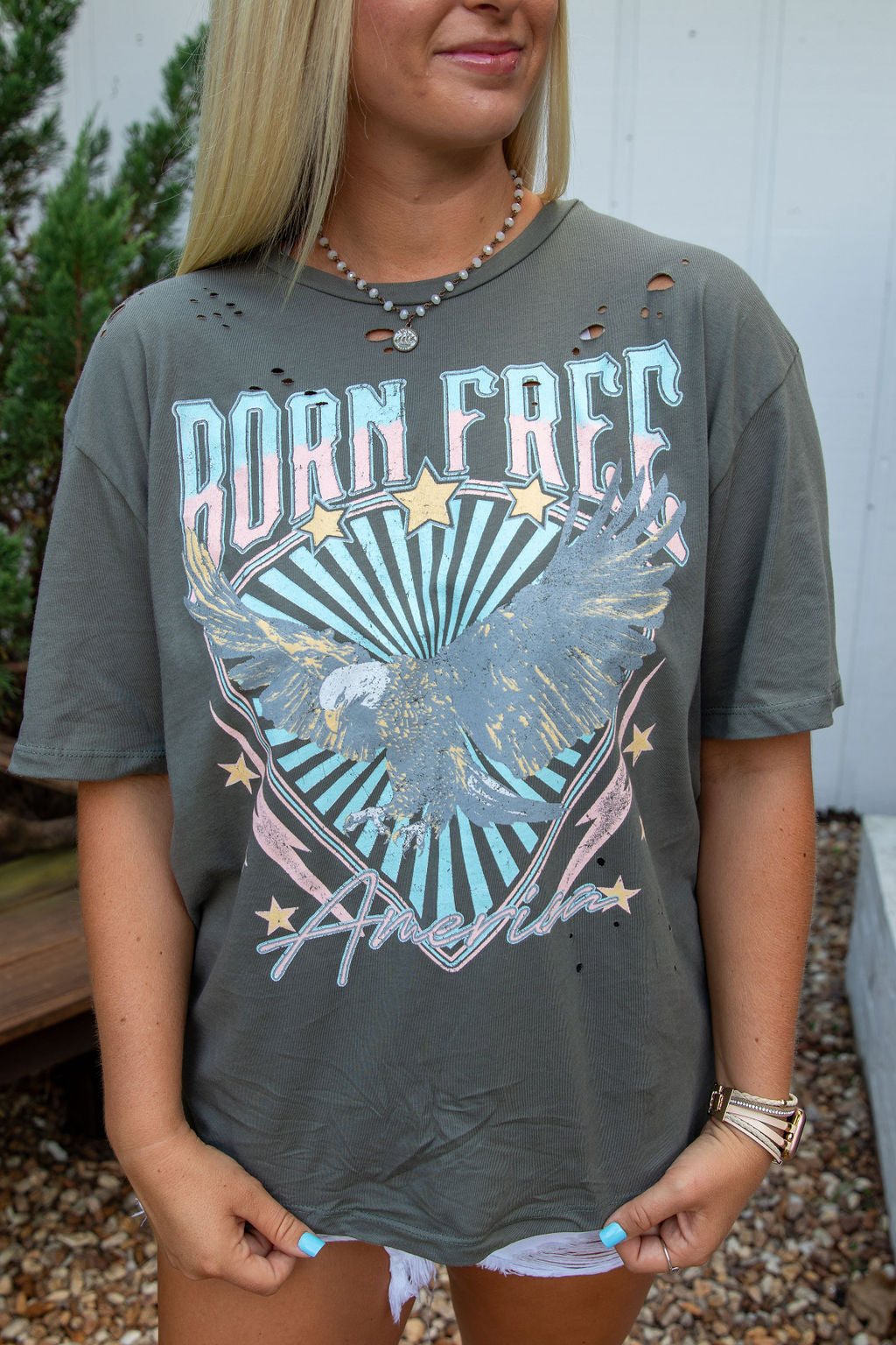 Born Free America Graphic Tee