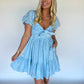 Casey Floral Tie Dress