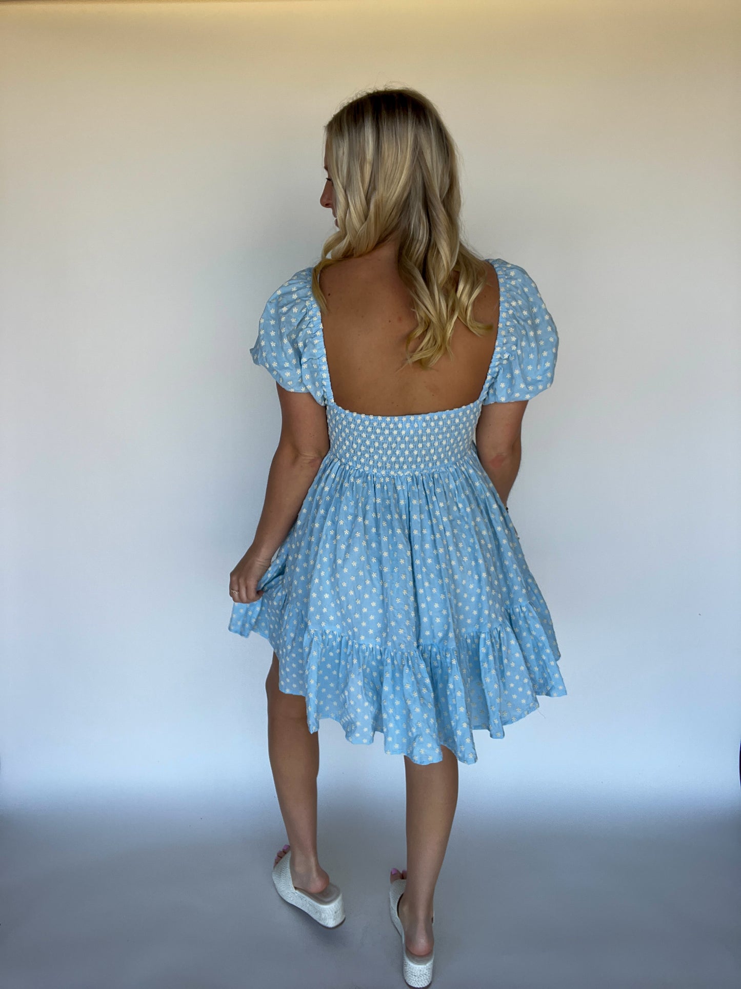 Casey Floral Tie Dress