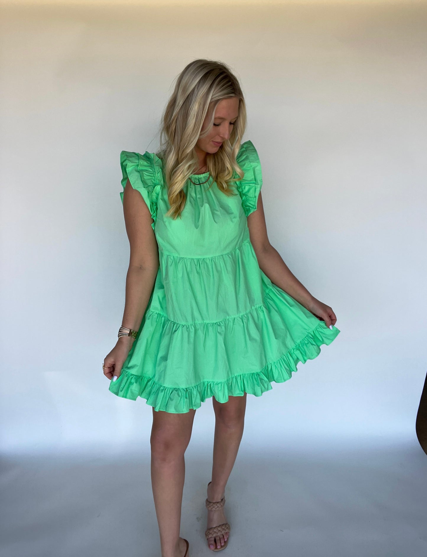 Stetson Ruffle Mini Dress